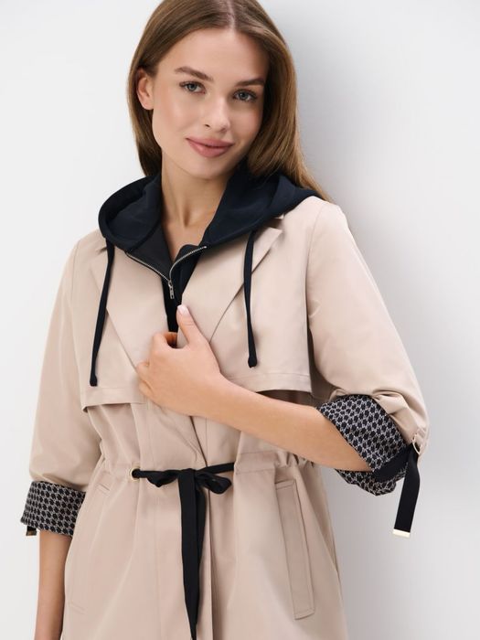 Брендовый женский тренч,пальто Mohito.