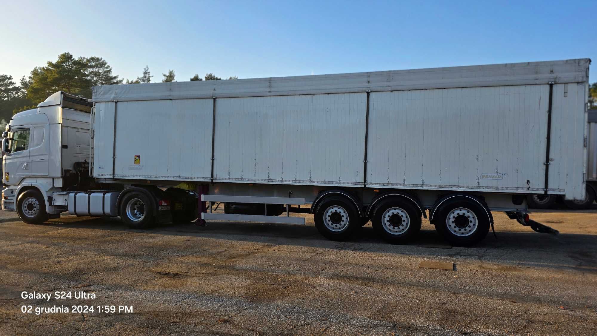 Wywrotka Benalu 70m3 2015  Zestaw