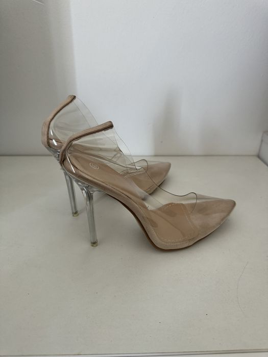 Spzilki transparentne 38