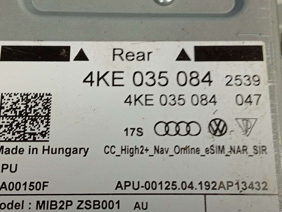 Блок навигації E tron Ауді Е трон Разборка Модуль навигации