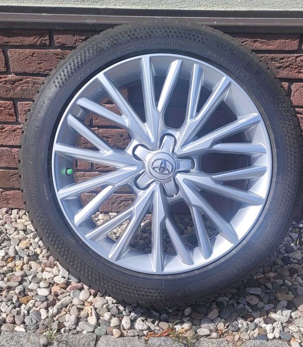 215/50 R18, 4 koła,felgi aluminiowe, opony zimowe,ToyotaYaris Cross