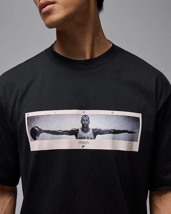 ‼️ОРИГІНАЛ‼️ Jordan Wings Photo (IF5617-010) футболка чоловіча
