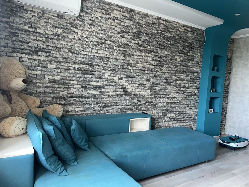 Світла 2-кімнатна з переплануванням у 3, 94,7 м², вул. Бідного, Левада