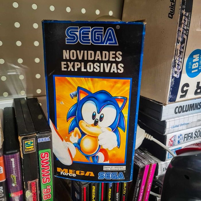VHS Sega Novidades Explosivas – Verão 1994 + Caixa Original