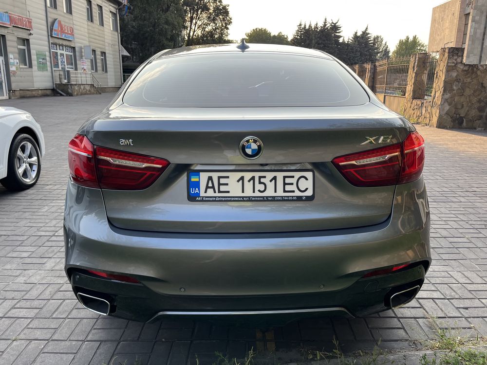 BMW X6 F16 Официальный Без подкрасов М Пакет 3.0 Diesel