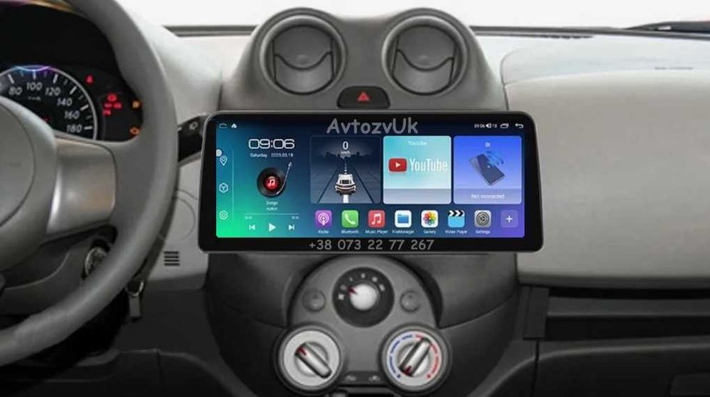 Магнитола MARCH Nissan MICRA NOTE VERSA Верса Микра CarPlay Android 14