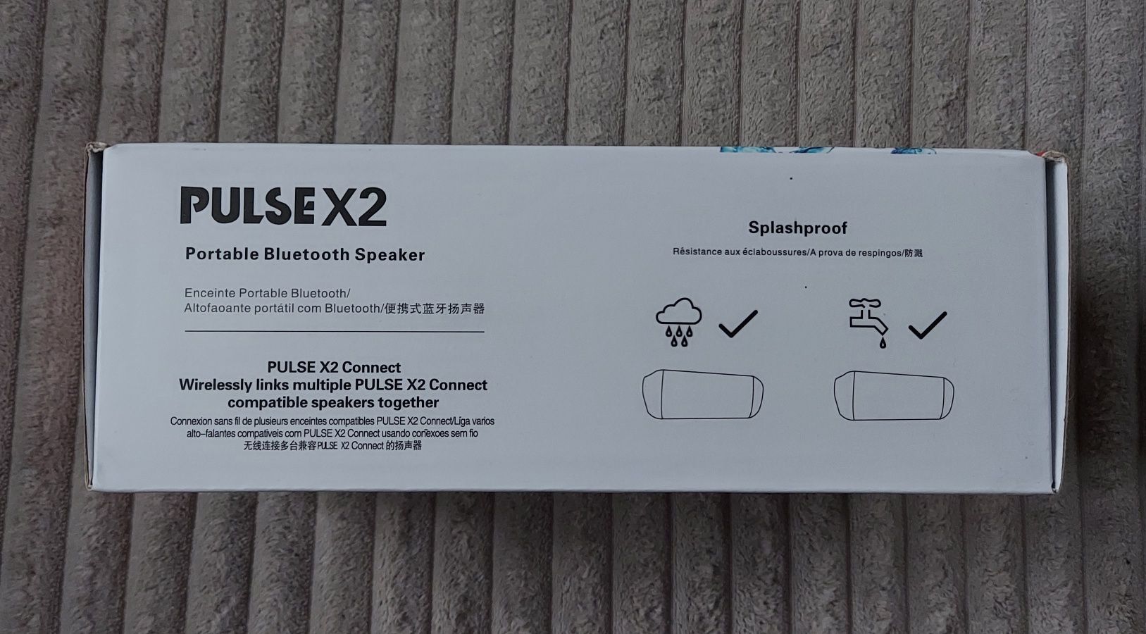NOWY GŁOŚNIK bezprzewodowy bluetooth Led
Model Pulse X2