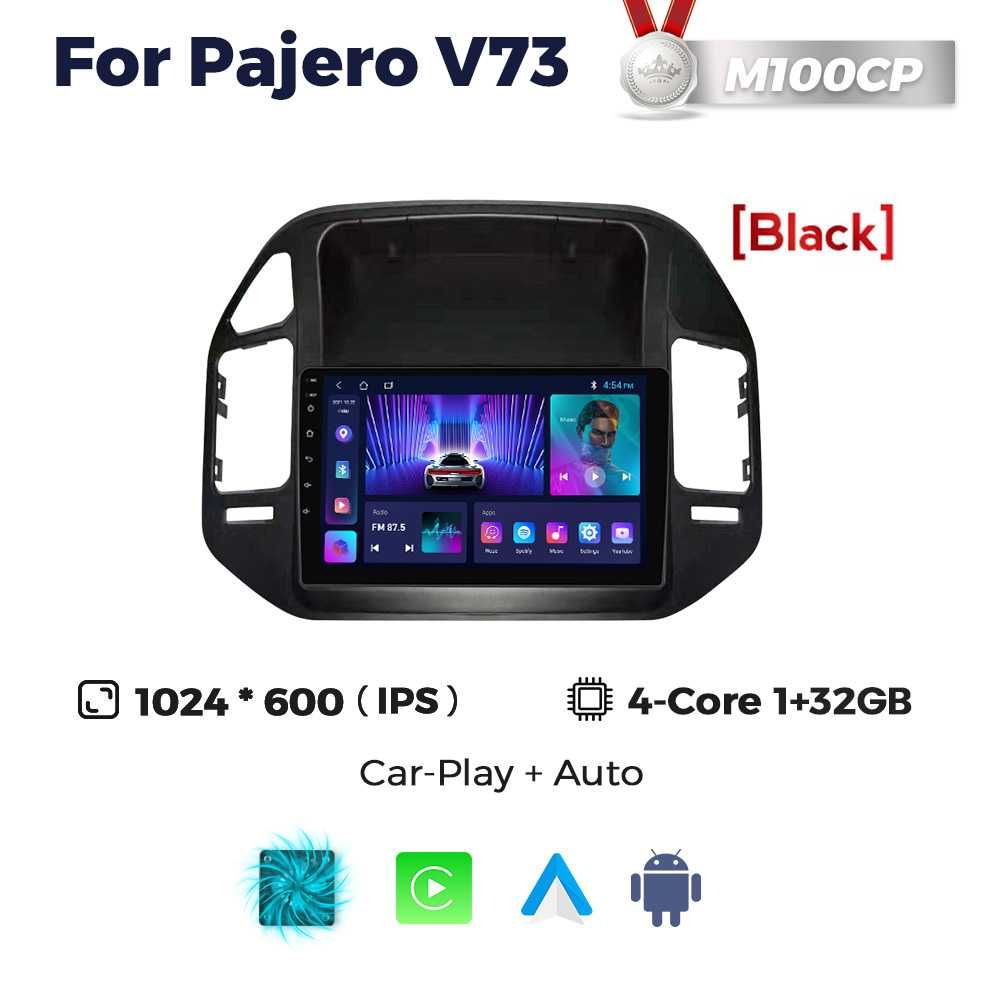 Штатна магнітола Mitsubishi Pajero V73 V60 Android GPS навігація