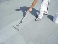 Remont naprawa renowacja dachu papy. Hydroizolacja płynna poliuretanow