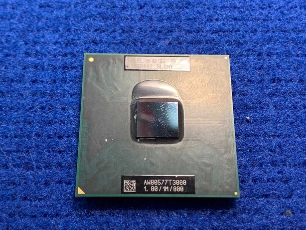Двухъядерный процессор Intel T3000 1,8 GHz (800 MHz FSB)