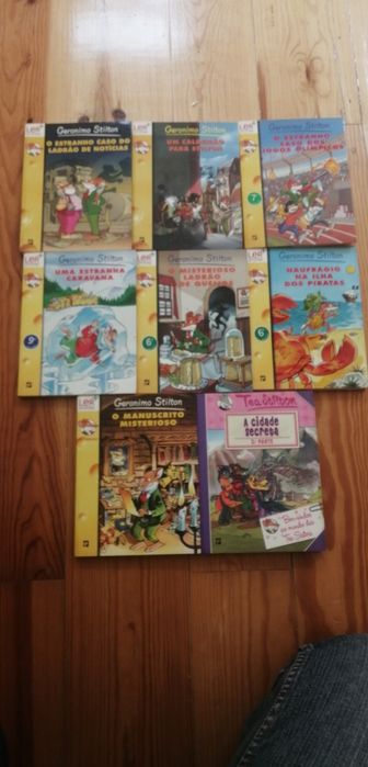 Livros aventuras Stilton