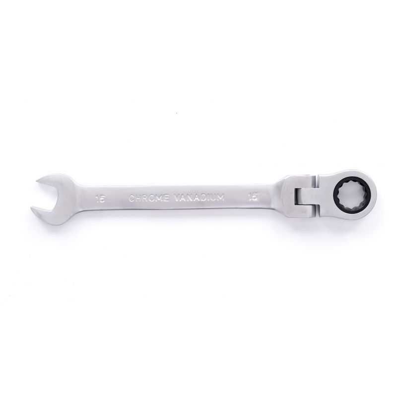 KRAFT&DELE Klucze Płasko Oczkowe Z Grzechotką Łamane 8-19mm KD11304