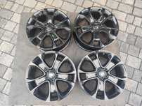 Felgi R18 5x108 Ford Volvo 7.5 J ET 52.5 czarny połysk