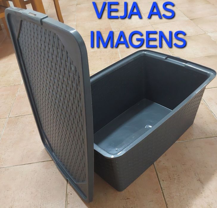 CAIXA DE 40 LT , EM PVC , MULTIFUNÇÕES.
