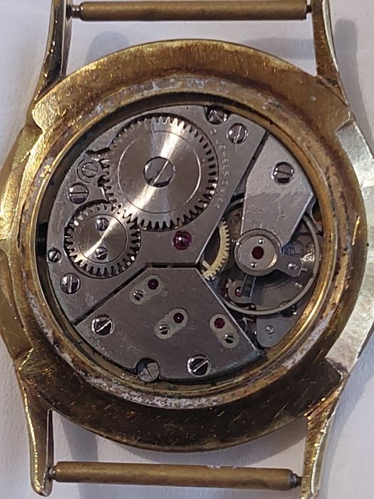 Часы Atlantic Super White Dial 21 Jewels Wristwatch (34.5mm)