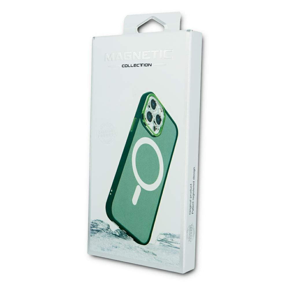 Etui Magsafe Matowe Tpu Do Iphone 14 Pro Zielone Ochrona Ekranu