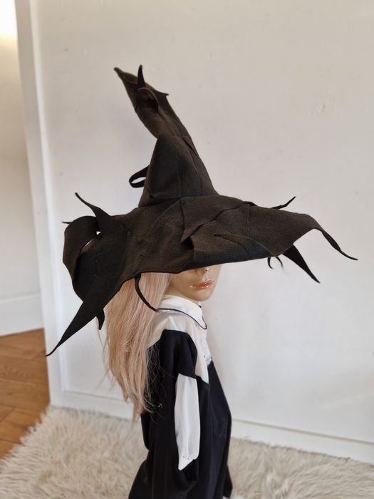 Supreme witch ręcznie szyty kapelusz czarownicy czarodziej Halloween
