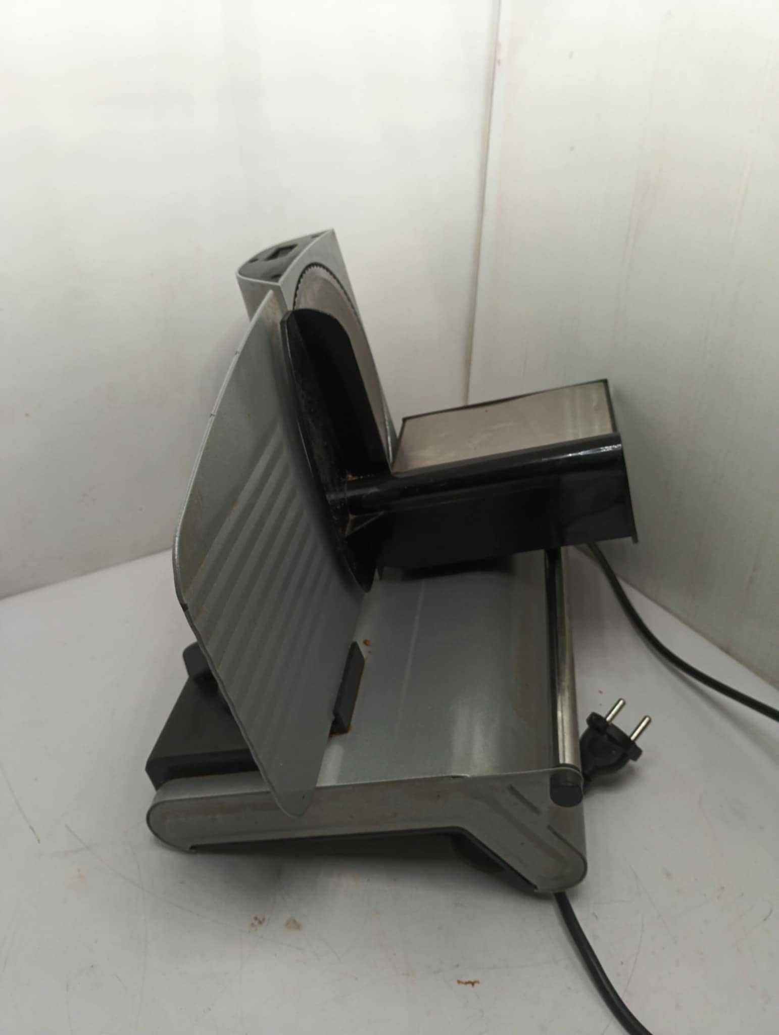 Krajalnica elektryczna MPM MKR-02M metalowa srebrna