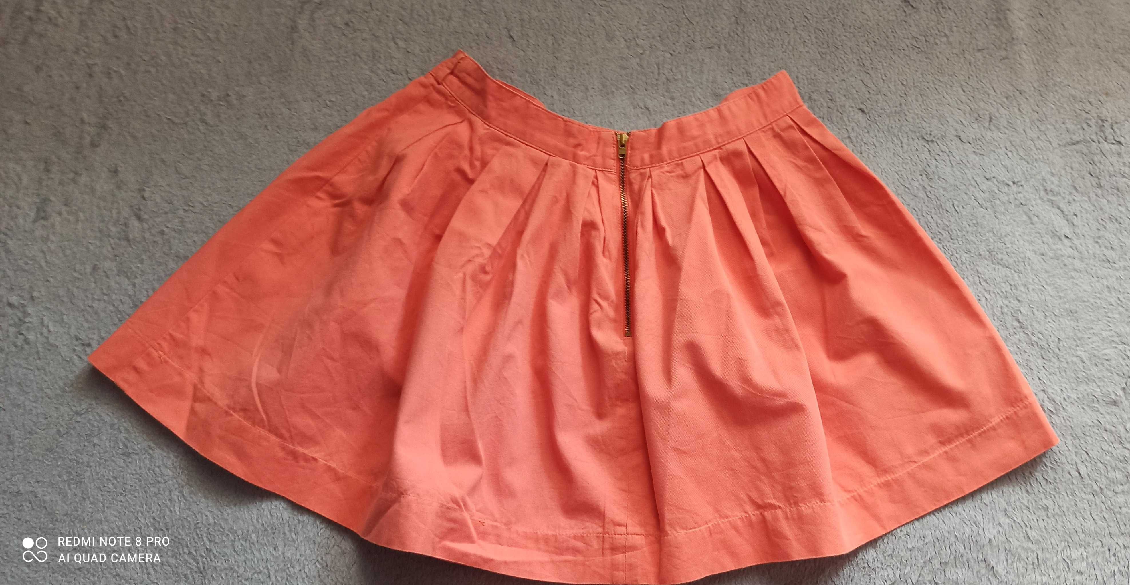 Spódnica pomarańczowa rozmiar S