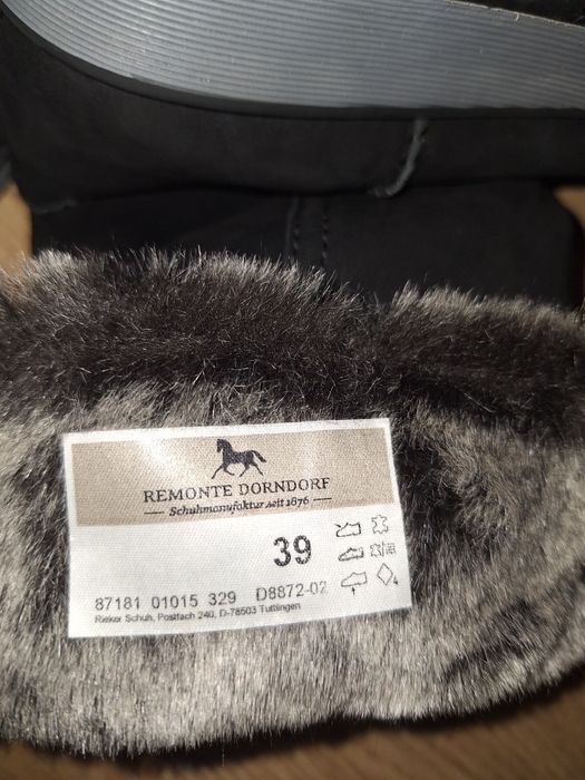 Сапоги угги Remonte