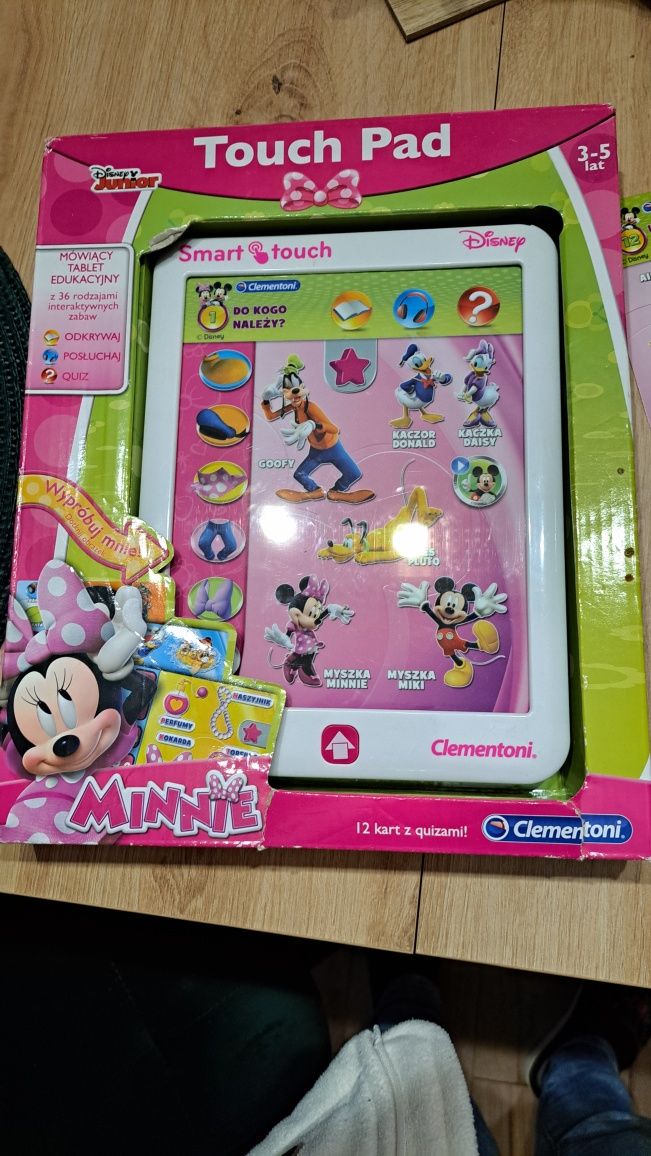 Touch Pad  tablet zabawkowy Myszka Mini#Clementoni#3-5 lat