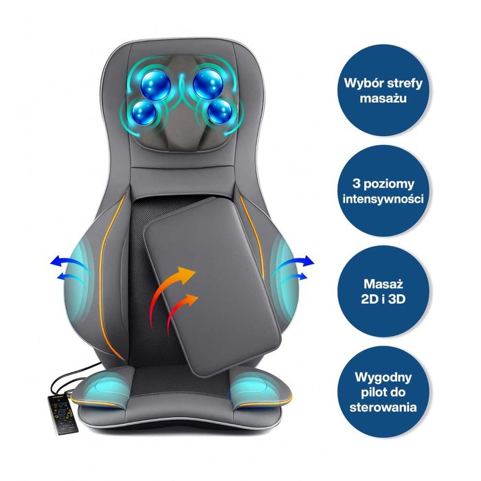 Mata Masująca Do Masażu Na Fotel Masujacy Medivon Cosy Air Pro