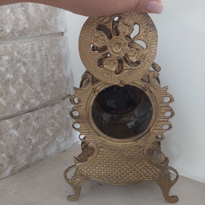 Relógio de mesa antigo Mercedes