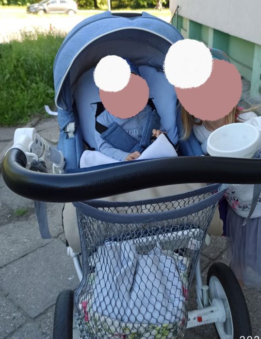Wózek dziecięcy gondola + spacerówka