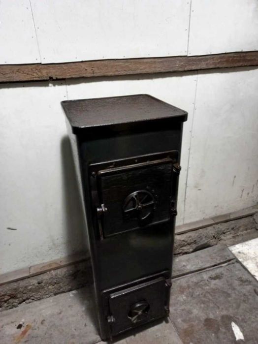 Piec piecyk koza na węgiel z szamotem 4KW