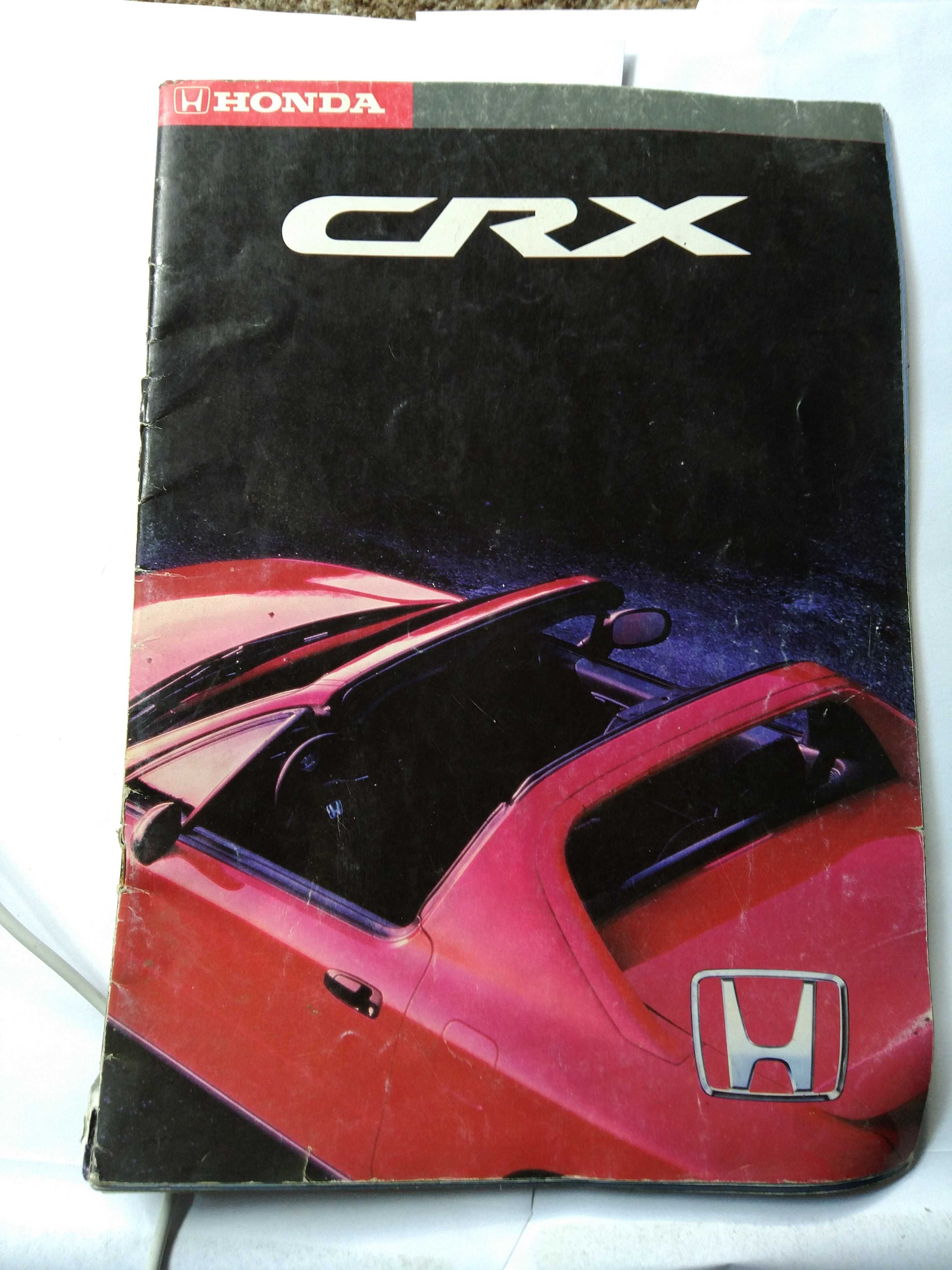 Honda CRX prospekt