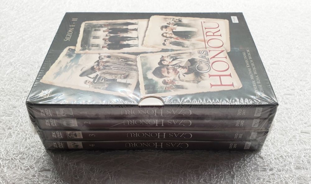 Czas honoru- sezon I i II - 8 DVD- nowa - folia