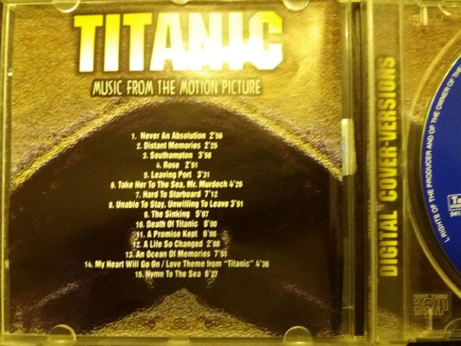 płyta cd Titanic