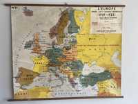 Mapa da Europa após a 1a Grande Guerra