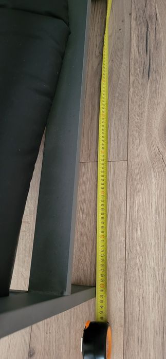 Ikea sofa czarna rozkladana