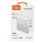 Ładowarka sieciowa 2 x USB typ-C + USB - PD QC - SFC - 100W - TC100CCU