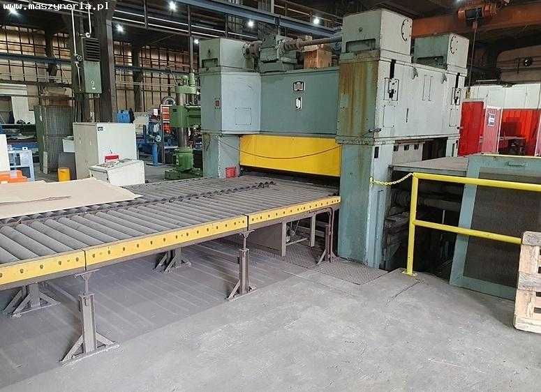 Prostowarka do blachy UBR 18x2000