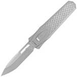 Nóż grawitacyjny Remette Swordfish Titanium / Yellow Green Carbon Fibe