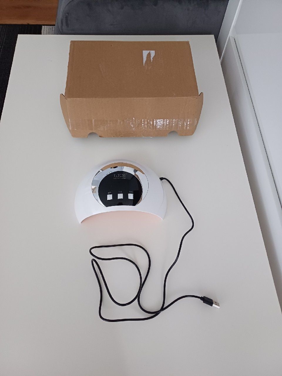 Lampa UV LED do paznokci L.K.E S5 biały