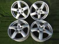 4xalufelgi RIAL 5x120 17'' 7,5J ET44 stan BDB, VW T5 BMW OPEL INSIGNIA
