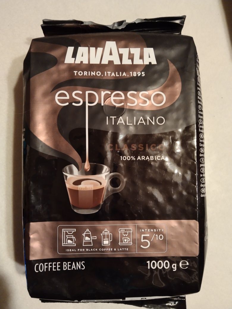 Kawa ziarnista lavazza Torino espresso italiano classico 1kg