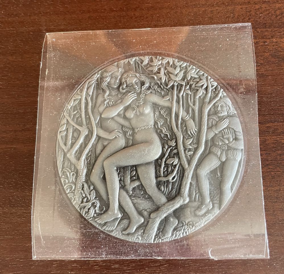 Medalhas lusiadas em caixa/expositor