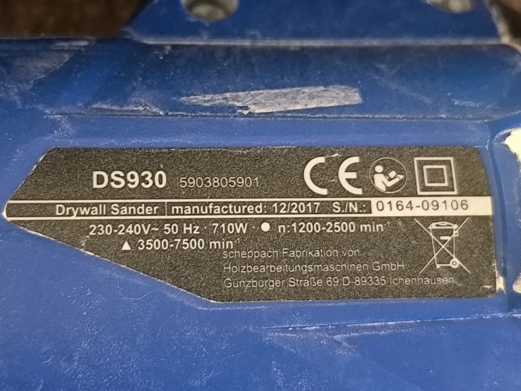Sprzedam żyrafe do gładzi Schepach DS 930
