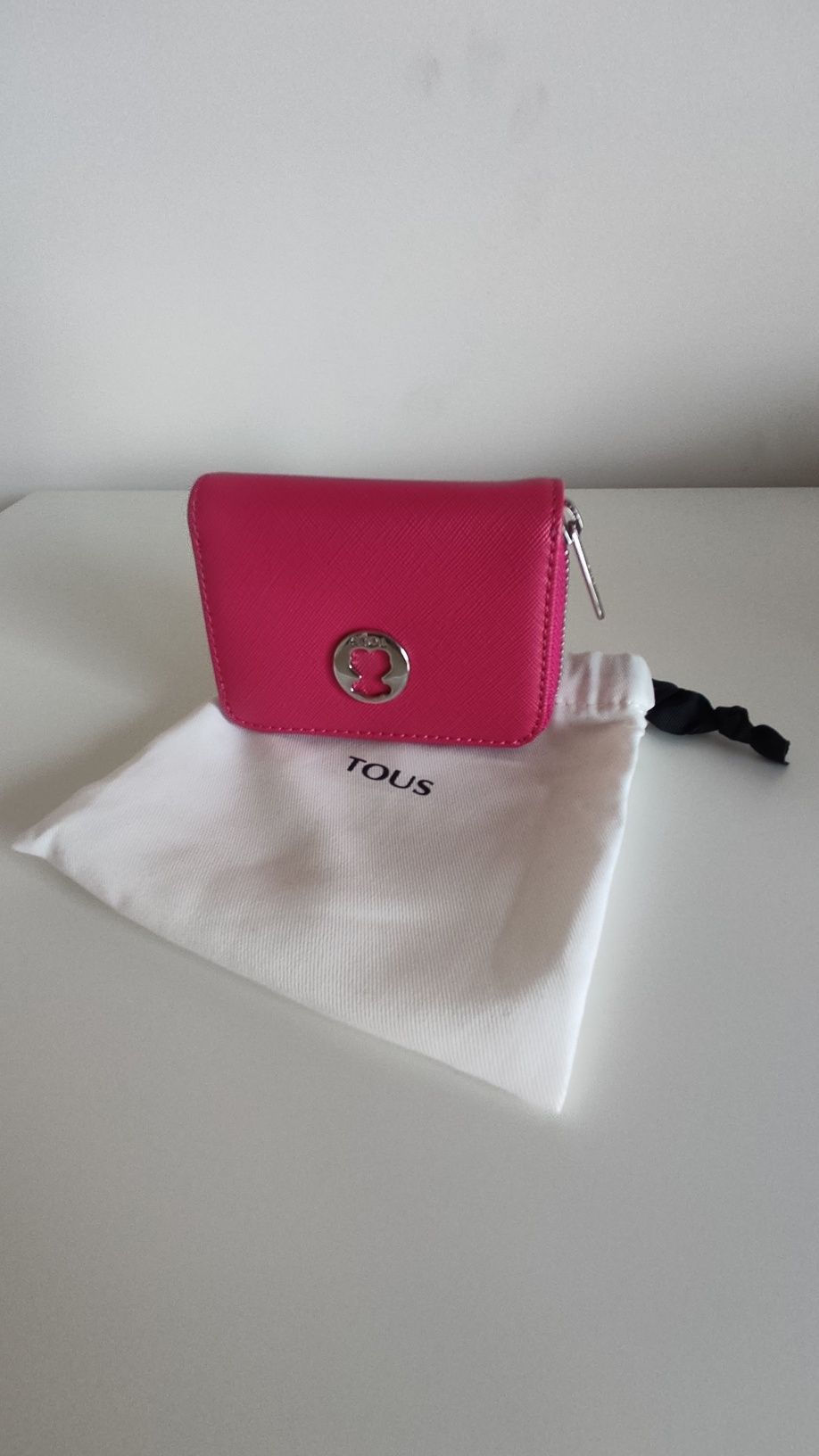 Tous portfel damski różowy 
damski kolor różowy