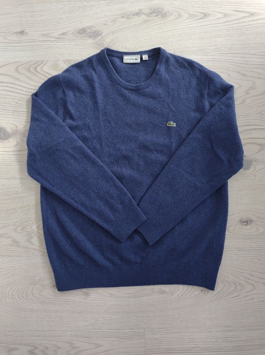 Wełniany sweter Lacoste