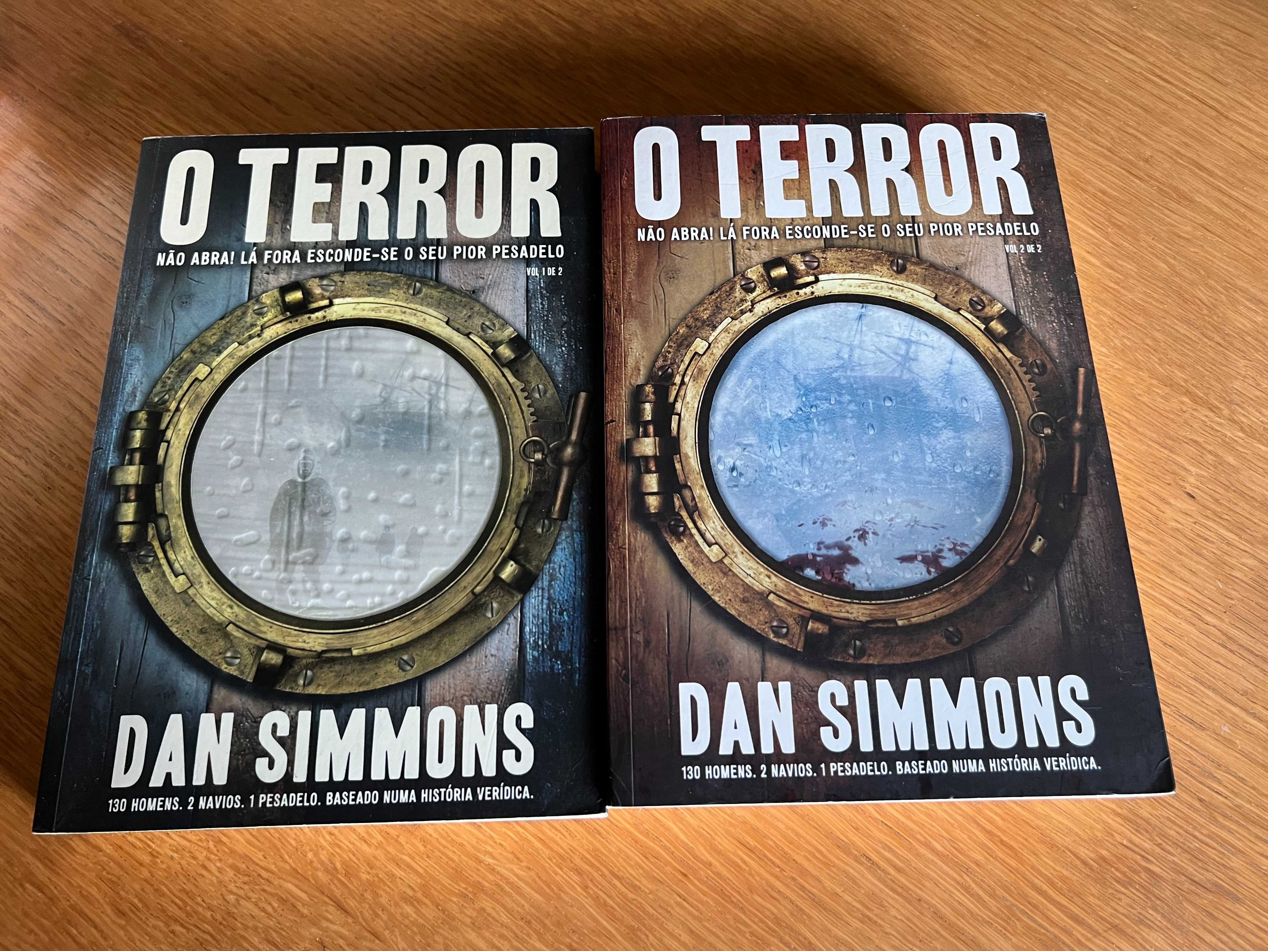 O TERROR    2 volumes      Dan Simmons