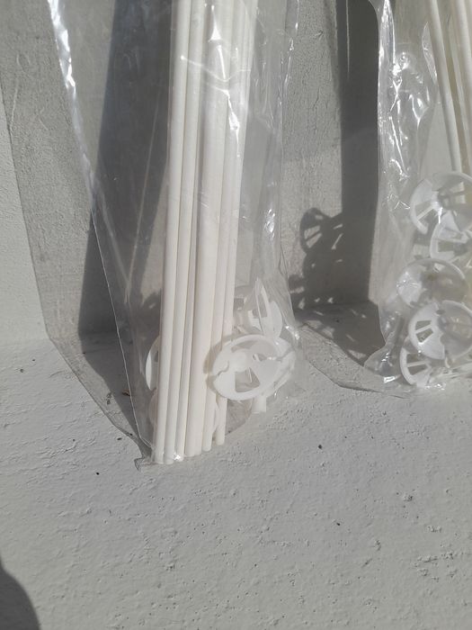 Varinhas de suporte balões
