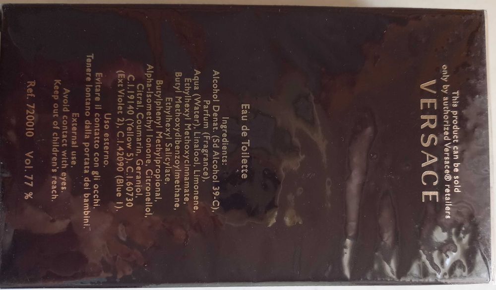 Туалетна для чоловіків Versace poor homme