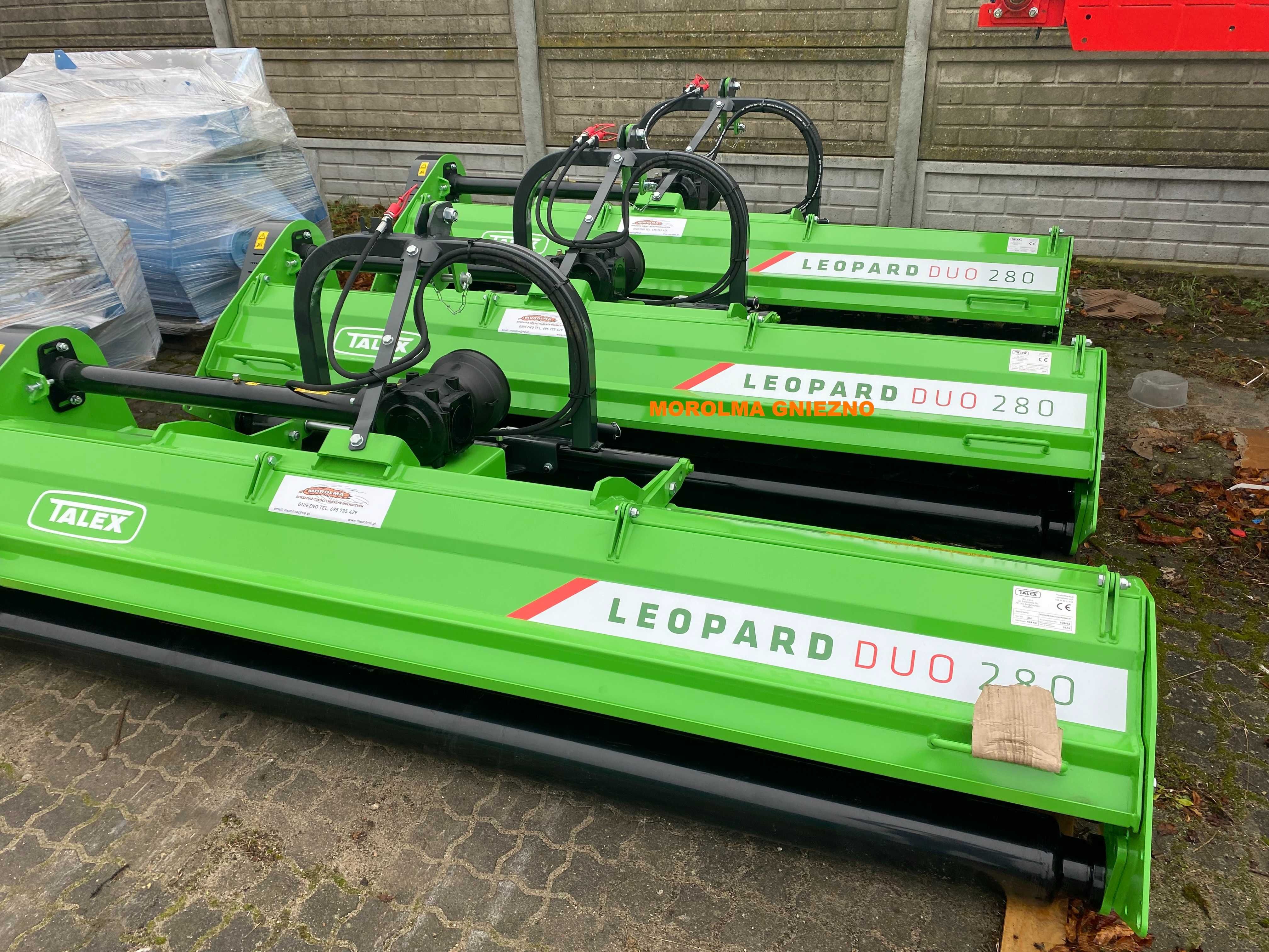 Kosiarka bijakowa mulczer 2,0 2,5 2,8m rozdrabniacz TALEX LEOPARD DUO