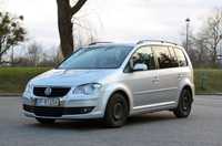 Volkswagen Touran Volkswagen Touran, 7-osobowy, benzyna 1.6, 2008r., + alufelgi