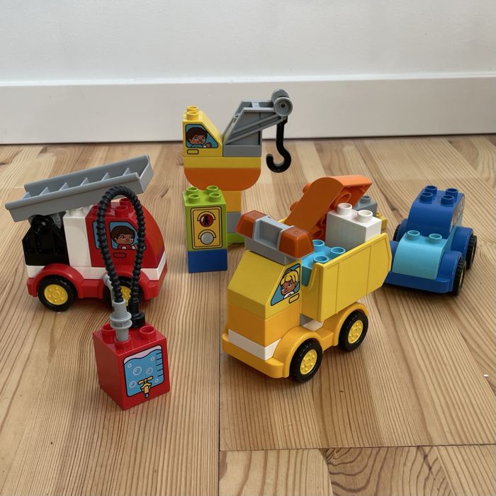 LEGO Duplo 10816 Moje pierwsze pojazdy - kompletny